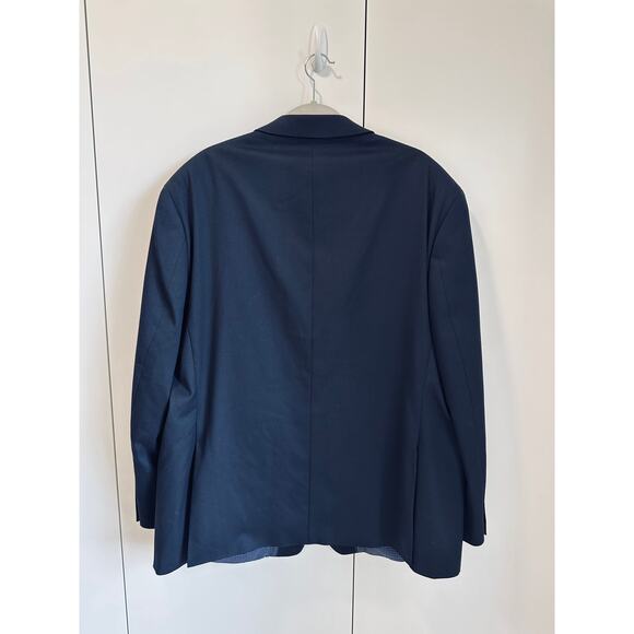 Men's Michael Kors Navy Suit Jacket/Blazer/Sportscoat Size 48R Business - Picture 4 of 8